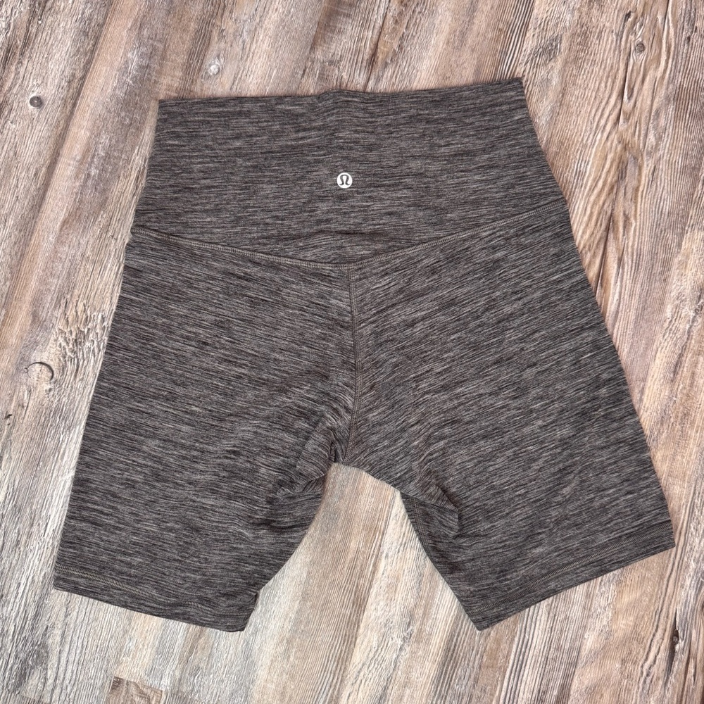 lululemon athletica Gray Bike Shorts